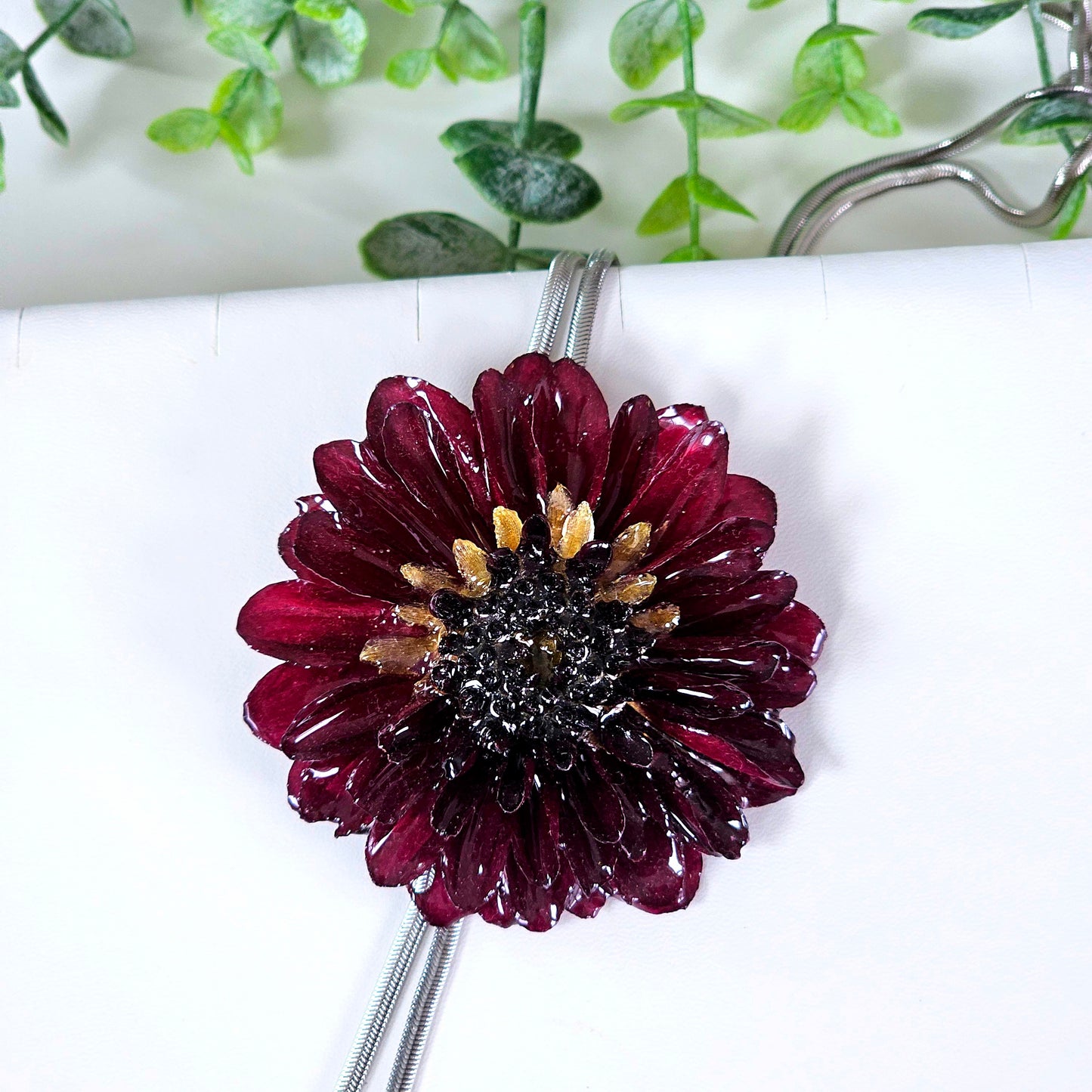 Dahlia Bolo Necklace