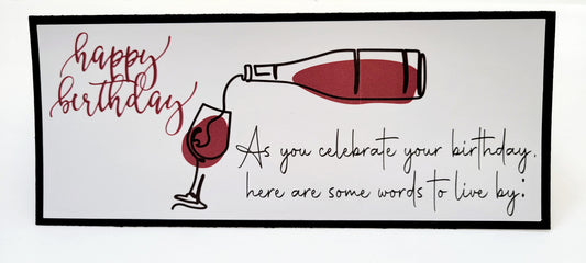 Happy Birthday - Always Room For More Wine