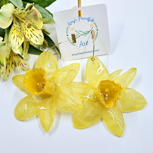 Daffodil Earrings