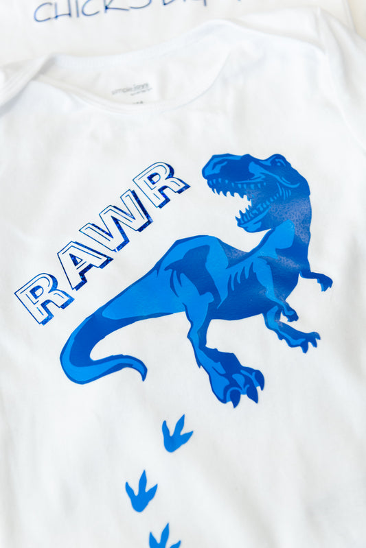 RAWR Dinosaur Prints